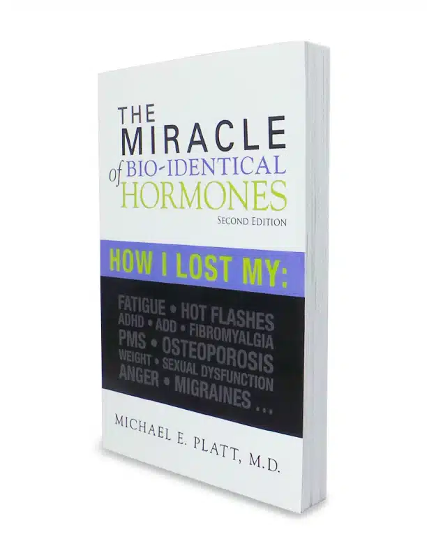 Cover of The Miracle of Bio-Identical Hormones by Michael E. Platt