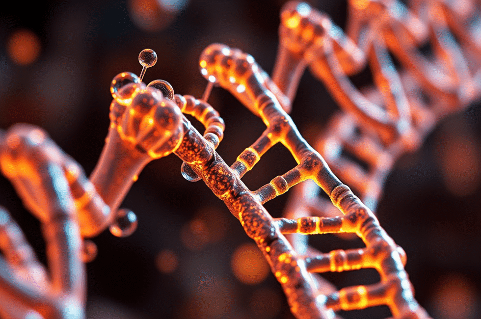 dna strand for an article about understanding methylation