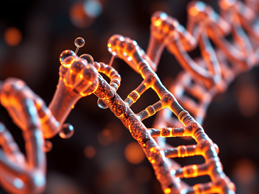 dna strand for an article about understanding methylation