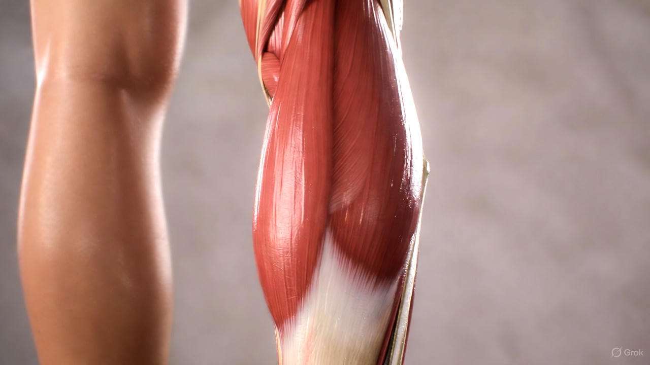 Calf muscle and insulin resistance