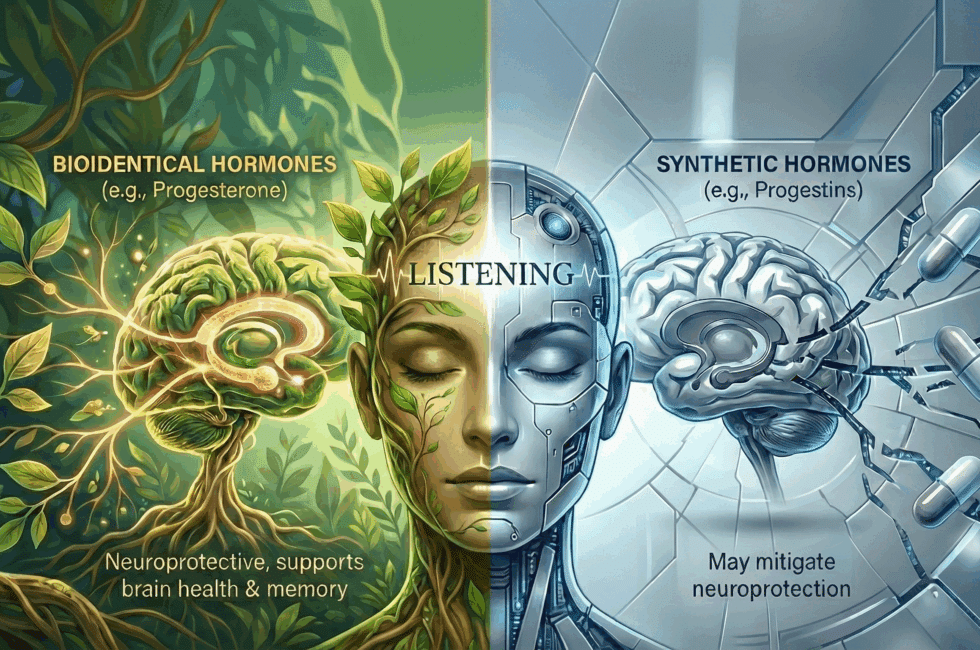 Bioidentical vs. Synthetic Hormones: What Your Brain Knows About Hormone Balance